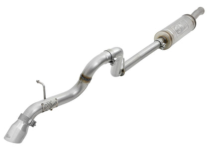 aFe MACH Force-Xp 2.5in Catback High-Tuck Exhaust 18-21 Jeep Wrangler (JL)3.6L 4-Door - Polished Tip 49-48065-1P 49-48065-1P Photo - Primary