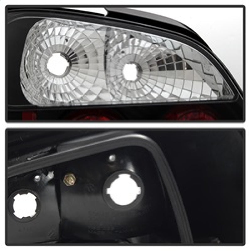 Spyder Subaru Impreza WRX/Sti 02-03 4Dr (Not Fit Wagon)Euro Style Tail Lights Black ALT-YD-SI01-BK 5007193 5007193 Photo - Unmounted
