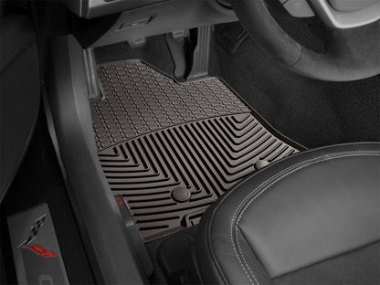WeatherTech 2018+ Toyota Tacoma Front Rubber Mats - Cocoa W378CO W378CO Photo - Primary