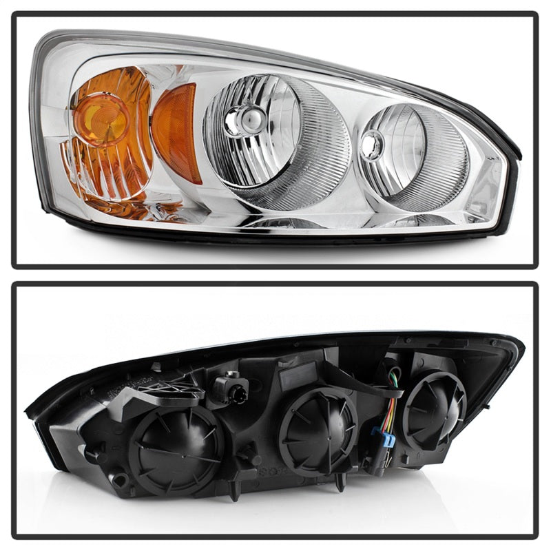 SPYDER xTune 04-08 Chevrolet Malibu Passenger Side OEM Headlights - Right (HD-JH-CMA04-OE-R) 9943249 9943249 Photo - Unmounted