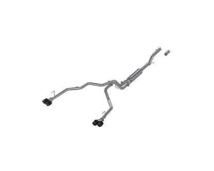 MBRP 21-24 Chevrolet Surburban XL 5.3L 3in T304 SS 2.5in Dual Split Carbon Fiber Cat-back S50593CF S50593CF Photo - Primary