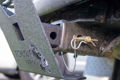 Fishbone Offroad 2In Receiver Hitch Mounted Step - Black Powdercoat Steel FB21238 FB21238 Photo - lifestyle view
