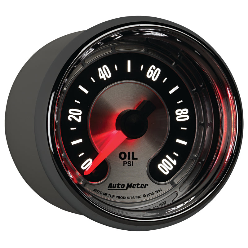 Autometer 2-1/16" Oil Pressure, 0-100 Psi, Stepper Motor, American Muscle 1253 User 5