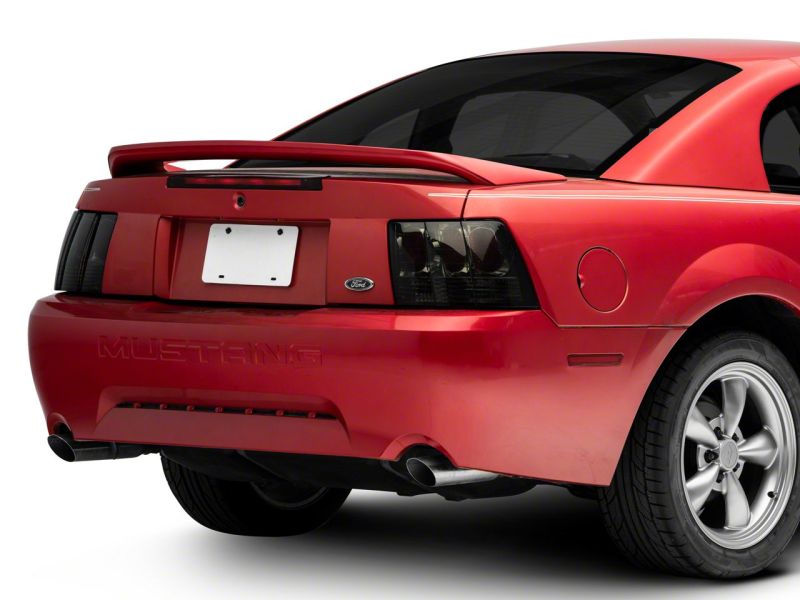 Raxiom 99-04 Ford Mustang Axial Series Altezza Style Tail Lights- Blk Housing (Smoked Lens) 413422 413422 Photo - Close Up