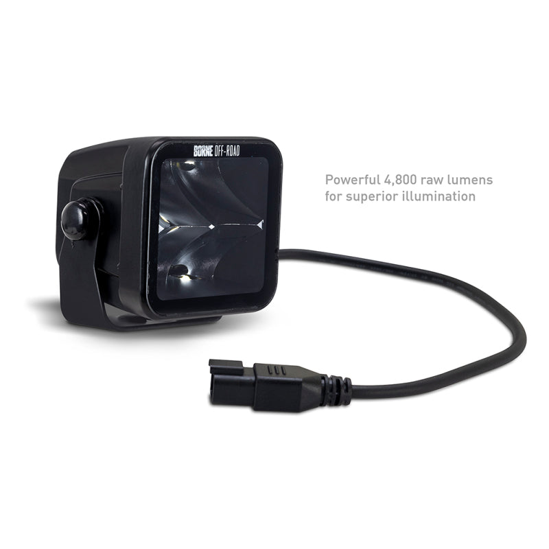 Borne Off-Road Light Pods (Kit of 2) 3x3 Spot BNLT-LP33-2S BNLT-LP33-2S Photo - Primary