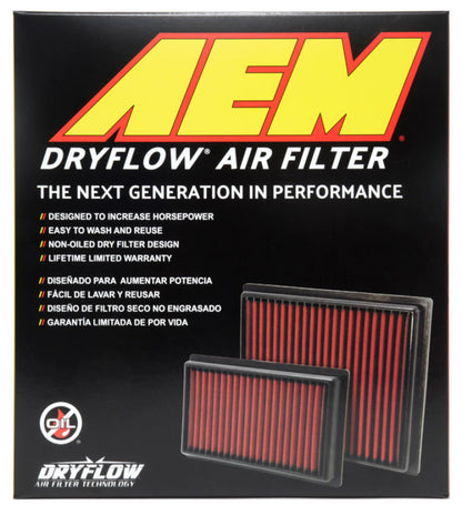 AEM Induction AEM 19-20 Subaru WRX STI 2.5L DryFlow Air Filter 28-50092 28-50092 Photo - in package