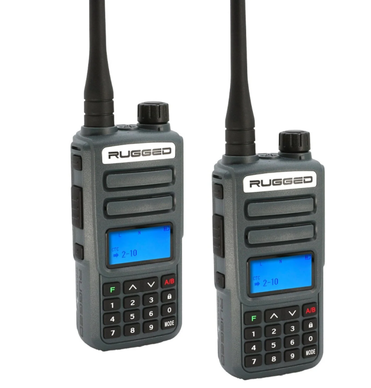 Rugged Radios 2 PACK - Rugged GMR2 PLUS - GMRS / FRS Two Way Handheld Radios Grey GMR2-PLUS-2-PACK GMR2-PLUS-2-PACK User 1
