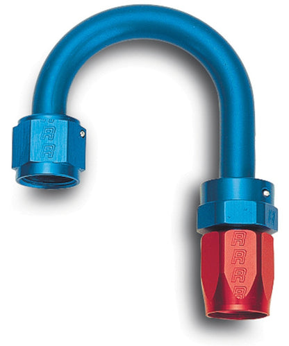 Russell Full Flow Swivel 180° Standard Radius Hose Ends - Red / Blue 613270 Photo - Primary