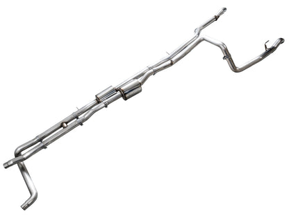 AWE Tuning AWE 4th Gen GM 1500 6.2L Catback Split Rear Exit (w/ Bumper Cutouts) - OE Tips 3015-31202 3015-31202 Photo - out of package