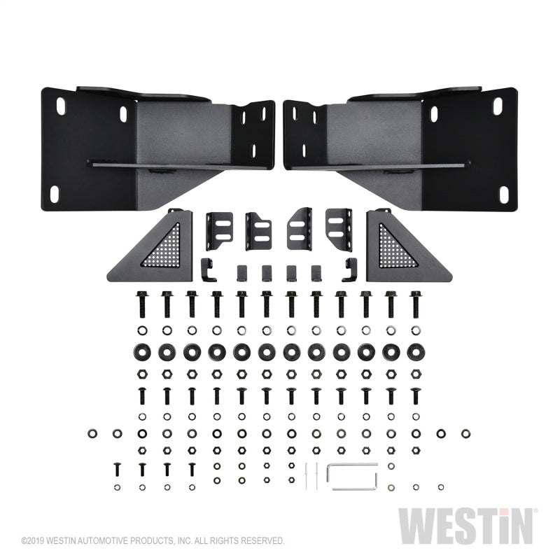 Westin 2019-2022 Ram 1500  Classic Outlaw Front Bumper - Textured Black 58-61075 58-61075 Photo - Unmounted