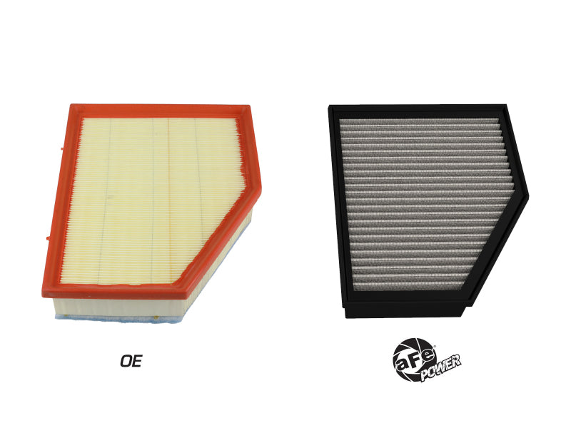 aFe Magnum FLOW Pro Dry S Air Filter 19-21 BMW X7 L6-3.0L 31-10328 31-10328 Photo - Unmounted