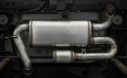 Magnaflow 07-18 Jeep Wrangler JK Overland Series Axle-Back Exhaust System 19668 19668 Photo - Mounted