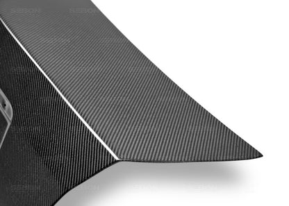 Seibon Carbon Fiber Trunk Lid For 2008-2014 Subaru WRX/STi 4DR TL0809SBIMP4D-OE Photo - Primary
