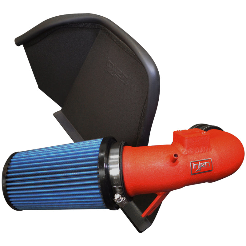 Injen 16-18 BMW 330i B48 2.0L (t) Wrinkle Red Cold Air Intake SP1123WR SP1123WR Photo - Primary