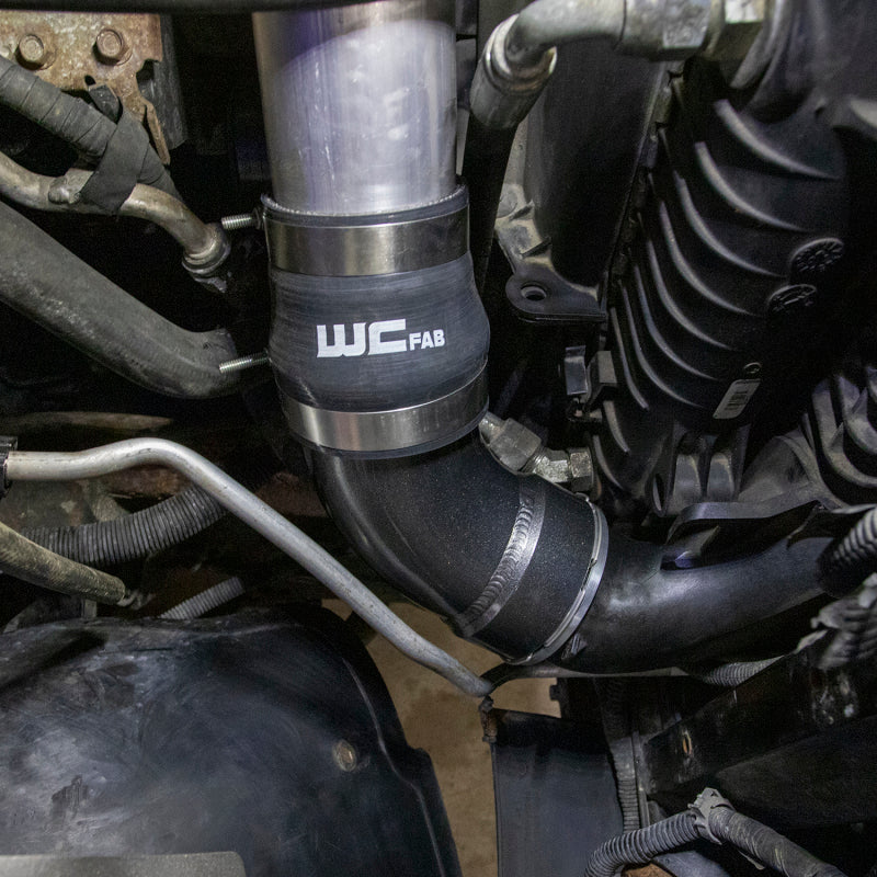Wehrli 06-10 Duramax LBZ/LMM Intercooler Outlet Elbow Kit - Bengal Red WCF100466-BR WCF100466-BR User 2