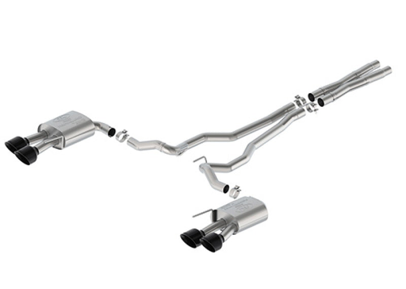 Ford Racing 2024 Mustang 5.0L Sport Non-Active Cat-Back Exhaust w/Valance - Black Tip M-5200-M5SBV M-5200-M5SBV User 1