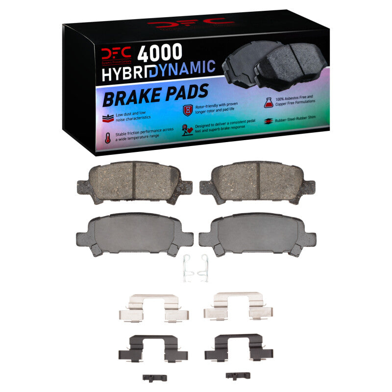 DFC DFC 4000 HybriDynamic Brake Pads Brakes, Rotors & Pads Brake Pads - OE main image