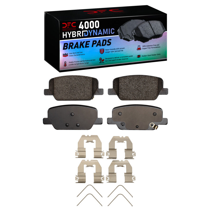 DFC DFC 4000 HybriDynamic Brake Pads Brakes, Rotors & Pads Brake Pads - OE main image