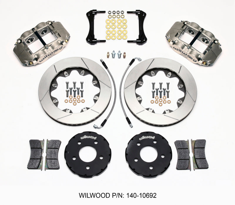 Wilwood Forged Superlite 4R ST BB Front Kit Road Race 94-04 Mustang 140-10692 140-10692 Photo - Primary