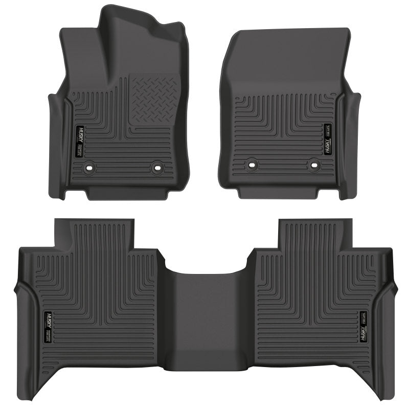 Husky Liners HL WB - Combo - Black Floor Mats Floor Mats - Rubber main image