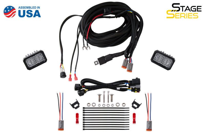 Diode Dynamics 16-21 Toyota Tacoma C2 Sport Stage Series Reverse Light Kit DD7161 DD7161 User 7