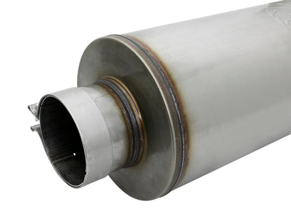 aFe SATURN 4S 409 Stainless Steel Muffler 49M00038 49M00038 Photo - Unmounted
