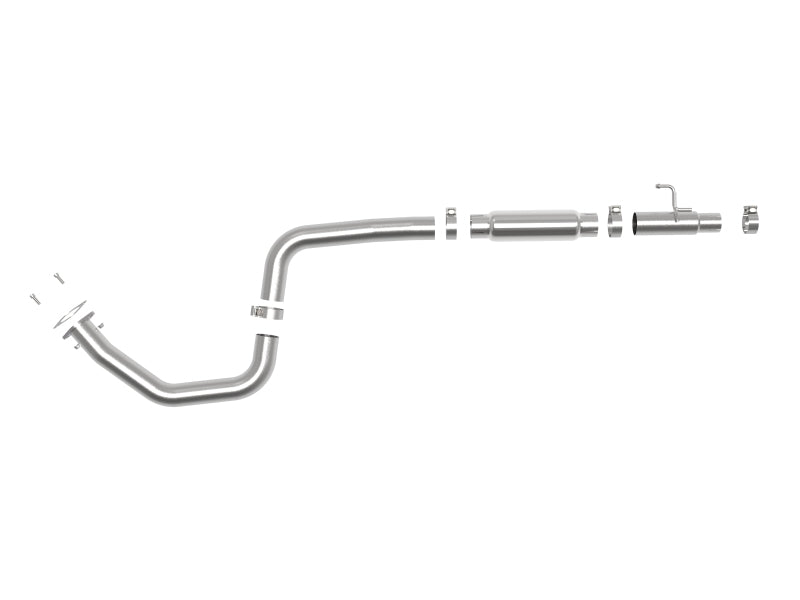 aFe Takeda 3in 304 SS Mid-Pipe Exhaust 19-20 Hyundai Veloster I4-1.6L(t) 49-37013 49-37013 Photo - Unmounted