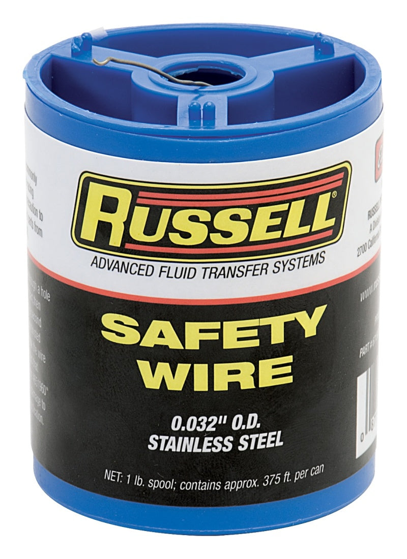 Russell Safety Wire 0.032" OD Wire 1 LB Spool 671580 Photo - Primary