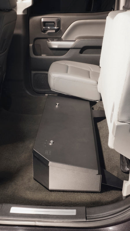 Tuffy Products Tuffy Underseat Lockbox 2/3 Length W/ Keyed Lock For Chevrolet Silverado & Gmc Sierra 340-01 340-01 Photo - Mounted