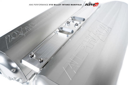 AMS Performance V10 Audi R8 / Lamborghini Huracan / Performante Billet Intake Manifold - CLR Anodize ALP.37.08.0001-1 ALP.37.08.0001-1 Photo - Primary