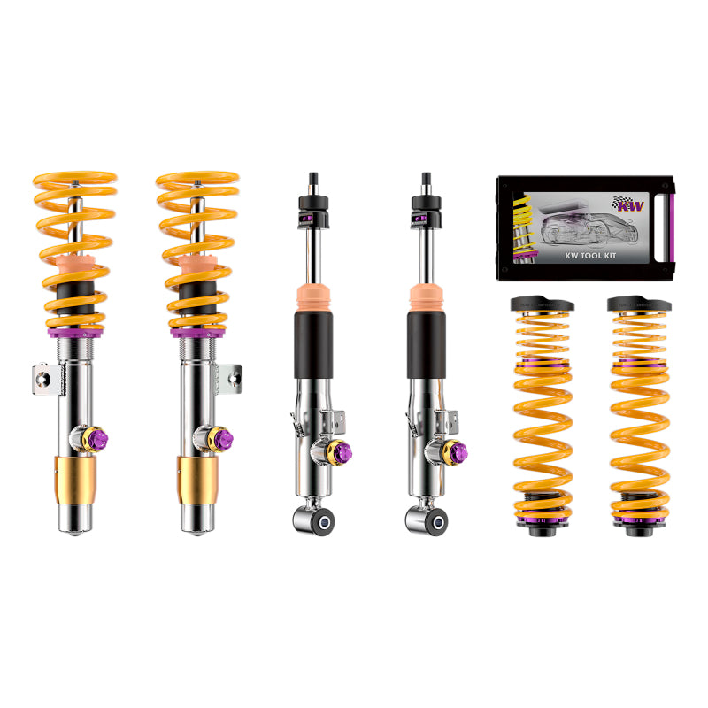 KW Coilover Kit V4 2021+ BMW M3 (G80) Sedan 2WD incl. M3 Competition 3A7200EB 3A7200EB Photo - Primary