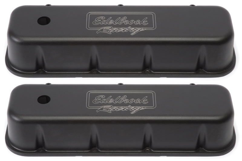 Edelbrock Victor Series, Valve Cover, Chevrolet, 1965 & Later 396-502 V8 41803 Photo - Primary