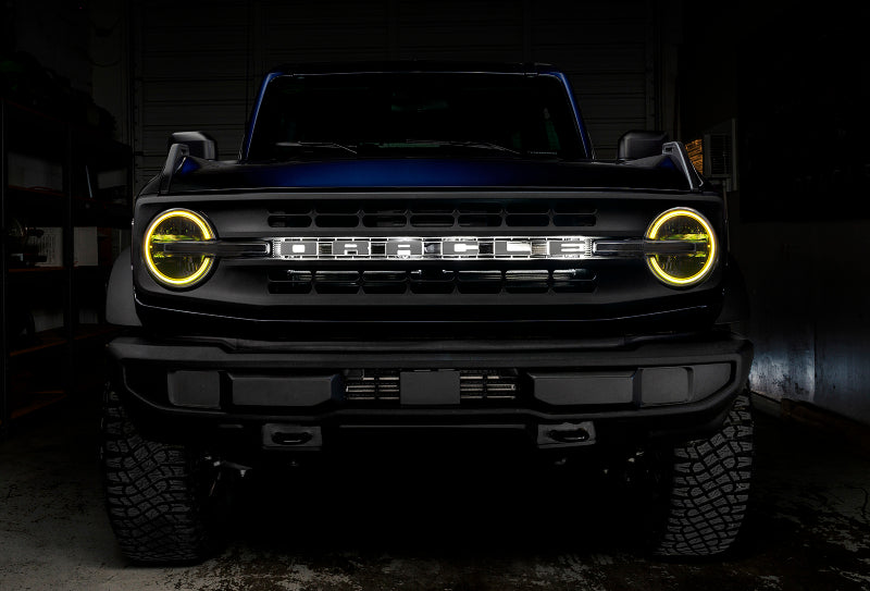 ORACLE Lighting Oracle 2021 Ford Bronco DRL Upgrade w/ Halo Kit - ColorSHIFT w/ BC1 Controller 1468-335 1468-335 Photo - lifestyle view