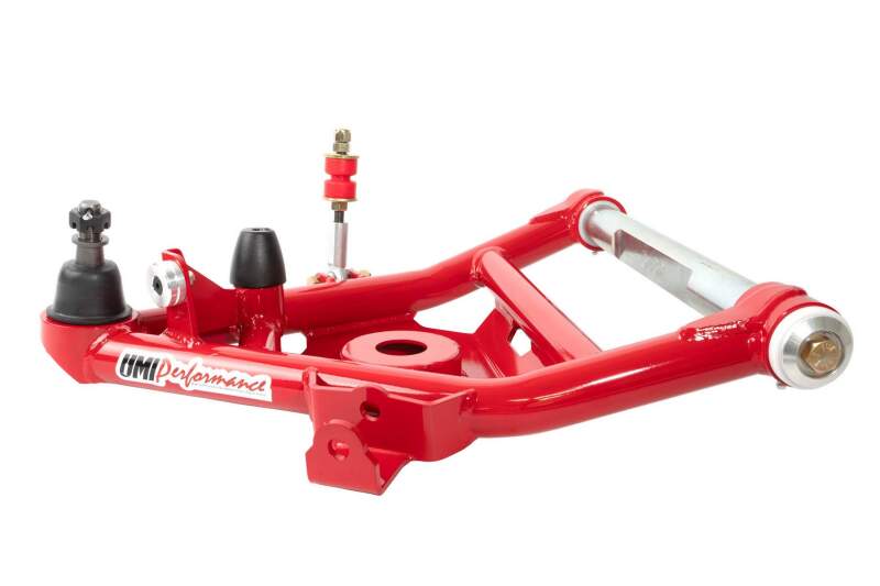 UMI Performance 73-87 GM C10 Street Performance Lower Control Arms - Red 6432-R 6432-R User 2