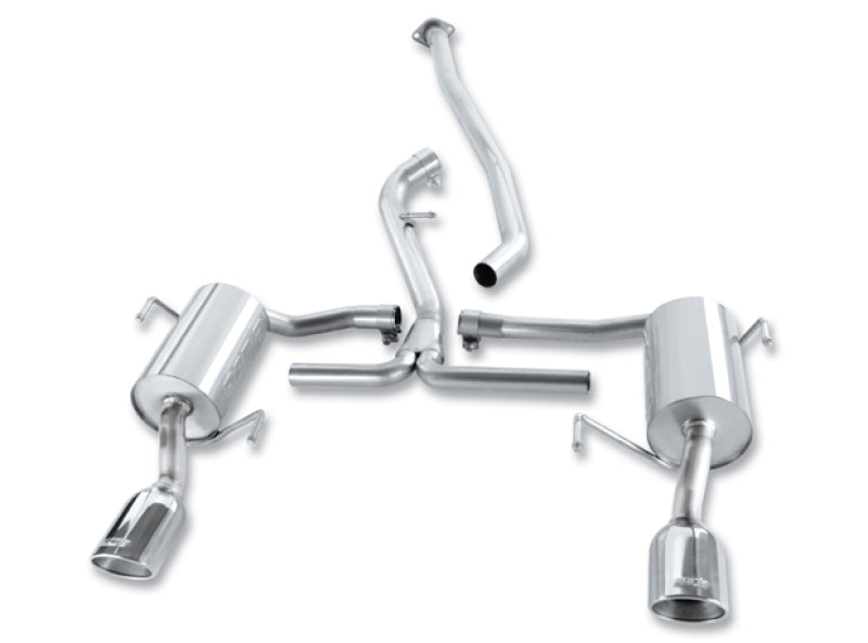 Borla 08-10 Subaru Impreza 2.5i Sedan 4DR SS Catback Exhaust 140324 140324 Photo - Primary