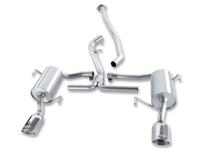 Borla 08-10 Subaru Impreza 2.5i Sedan 4DR SS Catback Exhaust 140324 140324 Photo - Primary