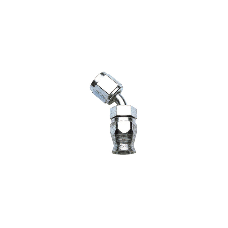 Russell -6 AN PowerFlex 45° Hose End (Endura Finish) 620411 Photo - Primary