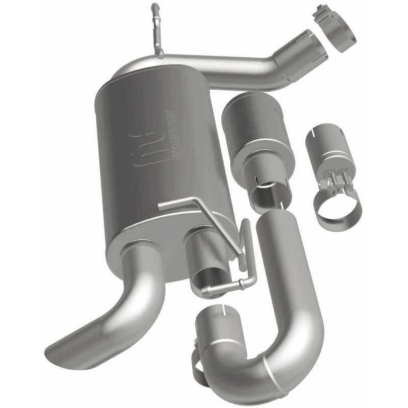 Magnaflow 07-18 Jeep Wrangler JK Overland Series Axle-Back Exhaust System 19668 19668 Photo - out of package