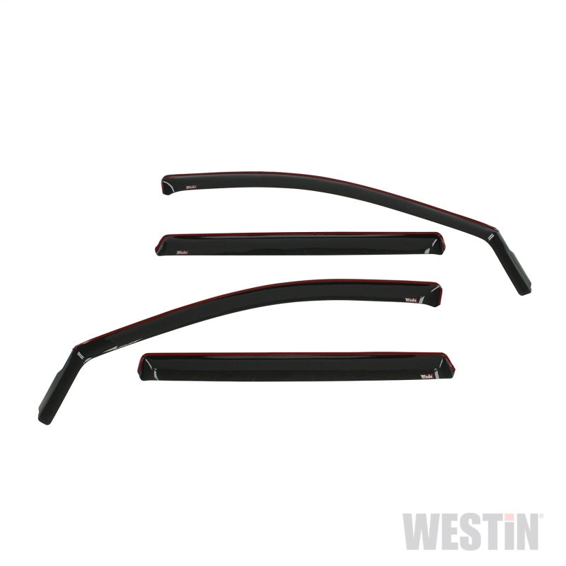 Westin 2013-2018 Nissan Pathfinder Wade In-Channel Wind Deflector 4pc - Smoke 72-69479 72-69479 Photo - Primary
