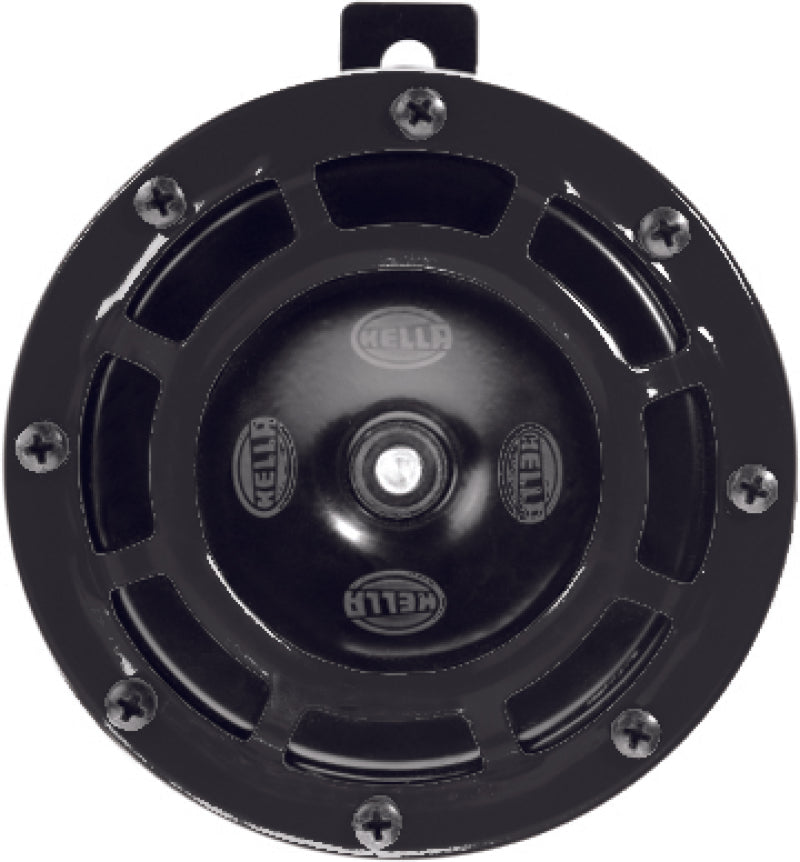 Hella Supertone Horn Set 24V 84w Black 003399101 003399101 Photo - Close Up