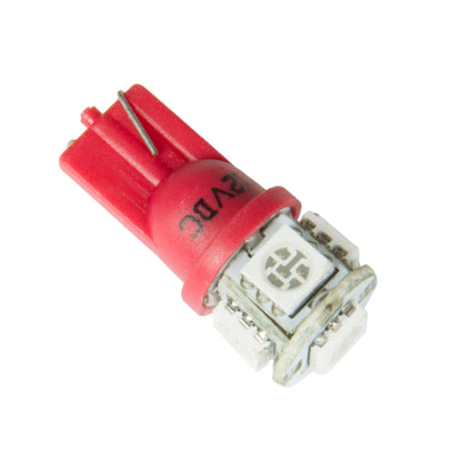 Autometer Led Bulb, Replacement, T3 Wedge, Red 3284 Photo - Primary