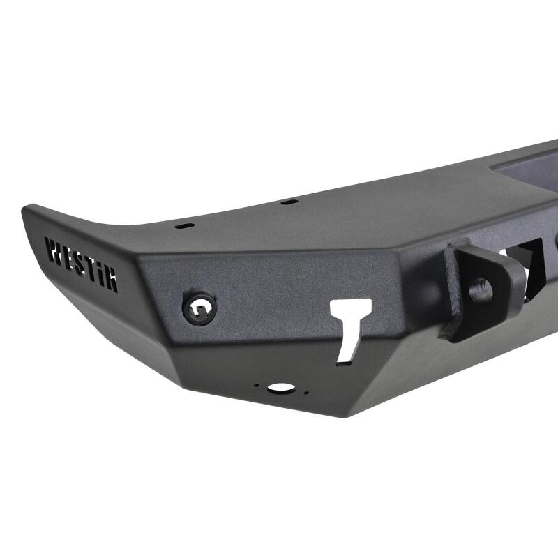 Westin 18-19 Jeep Wrangler JL WJ2 Rear Bumper w/  Sensors (Excl. Wrangler JK) - Textured Black 59-82045 59-82045 Photo - Unmounted