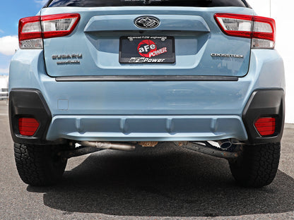 aFe POWER Takeda 2.5in 304 SS Cat-Back Exhaust System Subaru Crosstrek 18-19 H4-2.0L 49-36803 49-36803 Photo - Mounted