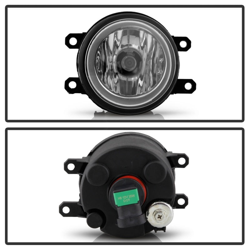 Spyder Toyota Corolla 17 iM Models / Scion 16 iM Models OEM Style Fog Lights w/OEM Fit Switch- Clear 5086372 5086372 Photo - Unmounted