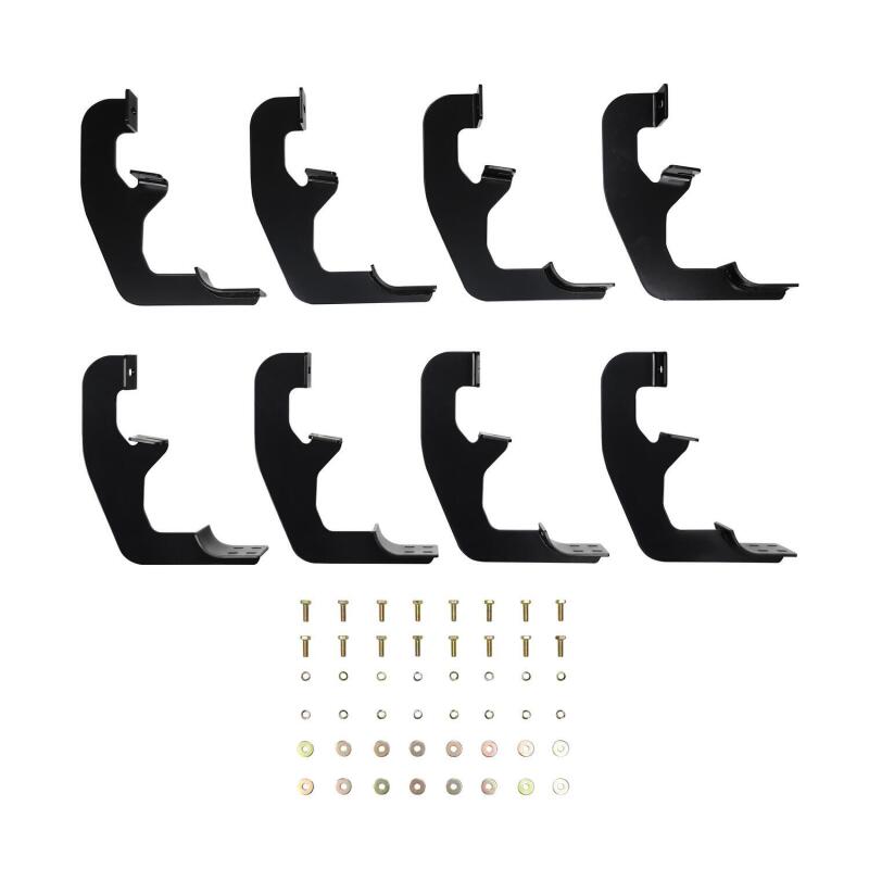 Westin 2019 Chevrolet Silverado/Sierra 1500 Double/CC Premier Oval Nerf Step Bar Mount Kit - Black 22-2255 22-2255 Photo - Primary