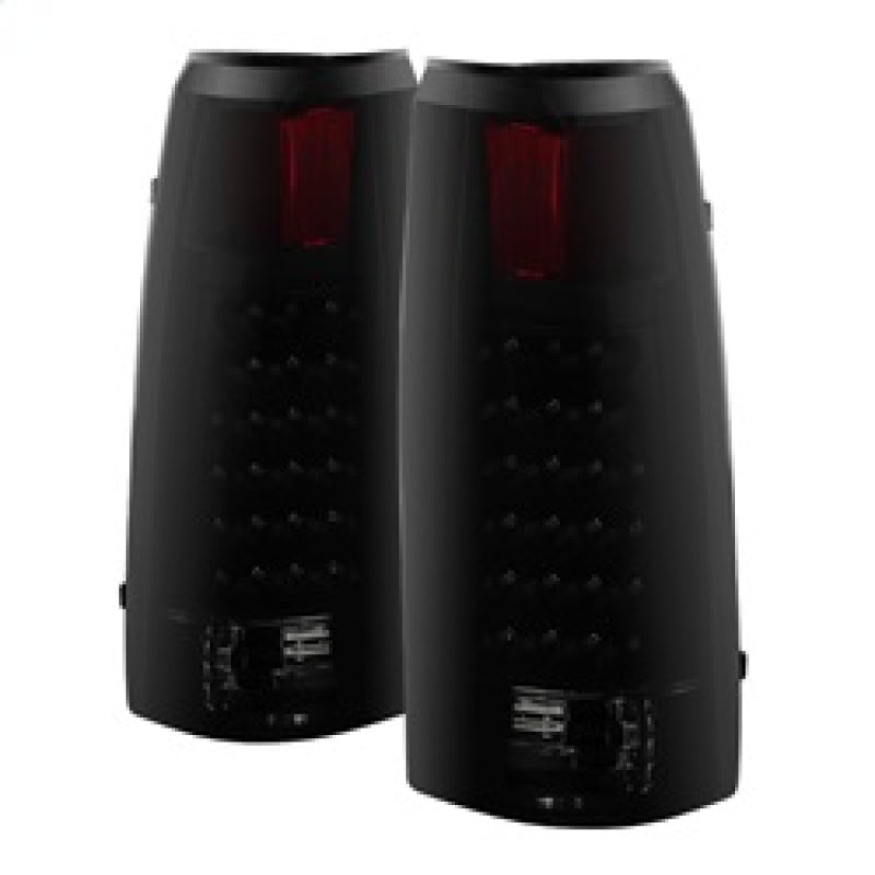 SPYDER Xtune Yukon Denali 99-00 LED Tail Lights Black Smoked ALT-JH-CCK88-LED-BKSM 9034459 9034459 Photo - Primary