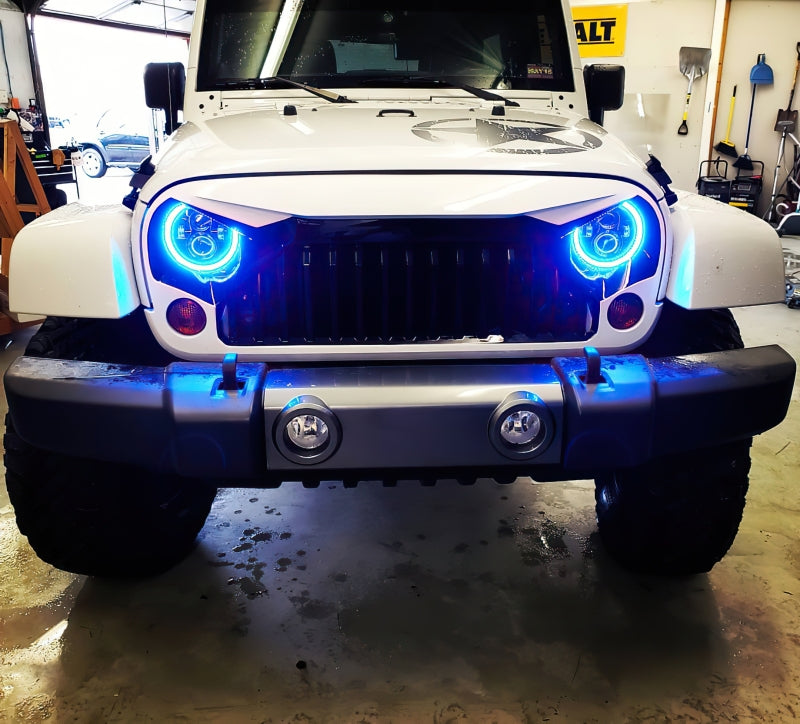ORACLE Lighting Oracle 7in High Powered LED Headlights - Black Bezel - ColorSHIFT 2.0 5769-333 5769-333 Photo - lifestyle view
