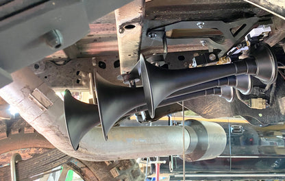 Kleinn Air Horns Kleinn 17-22 Ford F-250/ F-350/ F-450 Onboard Air System w/ Model 230 Horns SDKIT17-230STL SDKIT17-230STL User 1
