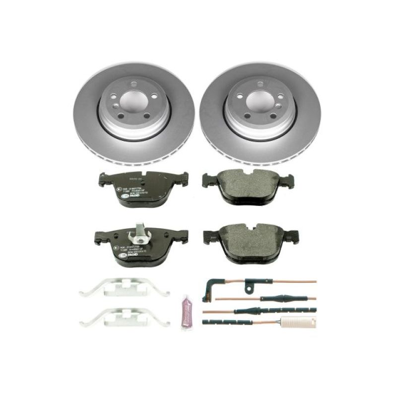 PowerStop Power Stop 02-05 BMW 745i Rear Euro-Stop Brake Kit ESK2086 ESK2086 Photo - Primary