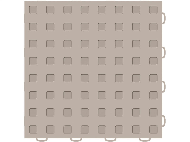 WeatherTech TechFloor 12in x 12in Solid Floor Tile w/ Raised Squares - Tan 51T1212SS TN 51T1212SS TN Photo - Primary